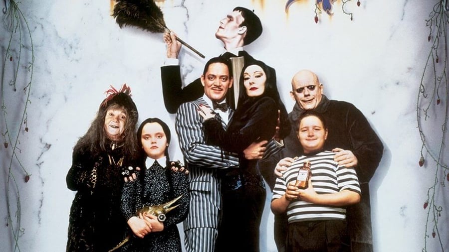 the adams family poster